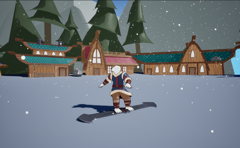 VeilRyders — Physics-Driven Snowboarding Prototype