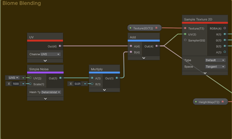 Biome Blending Shader